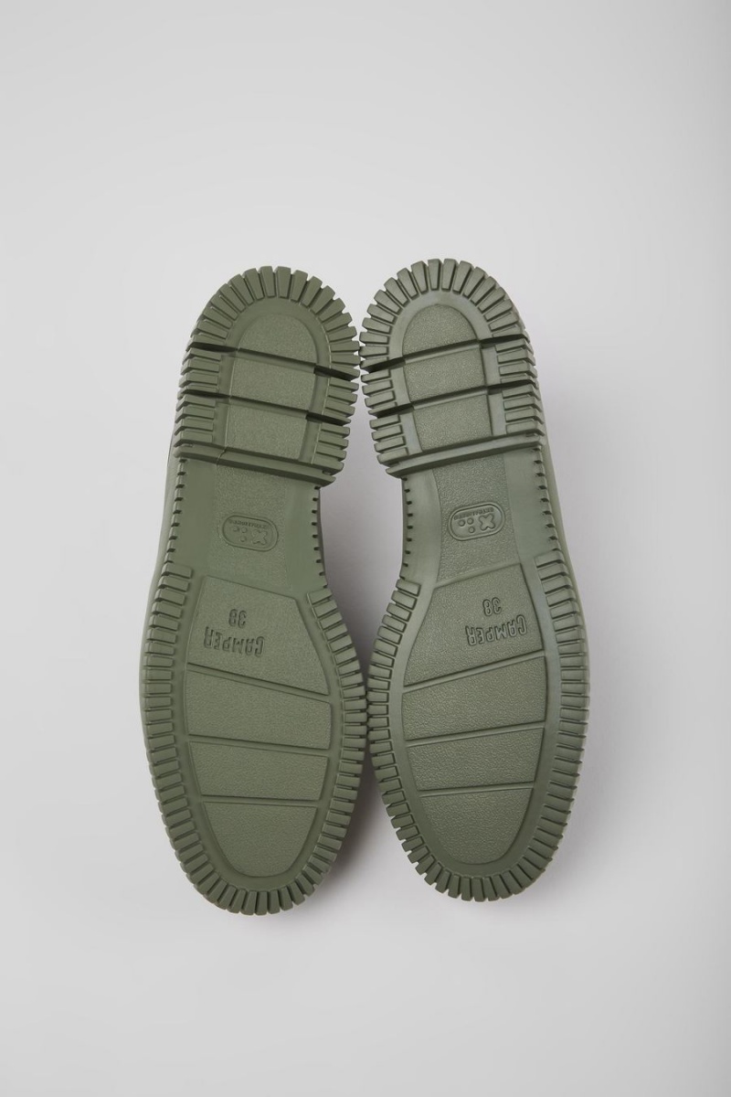 Slip On Camper Pix Mujer Verde | CLUYV-9675