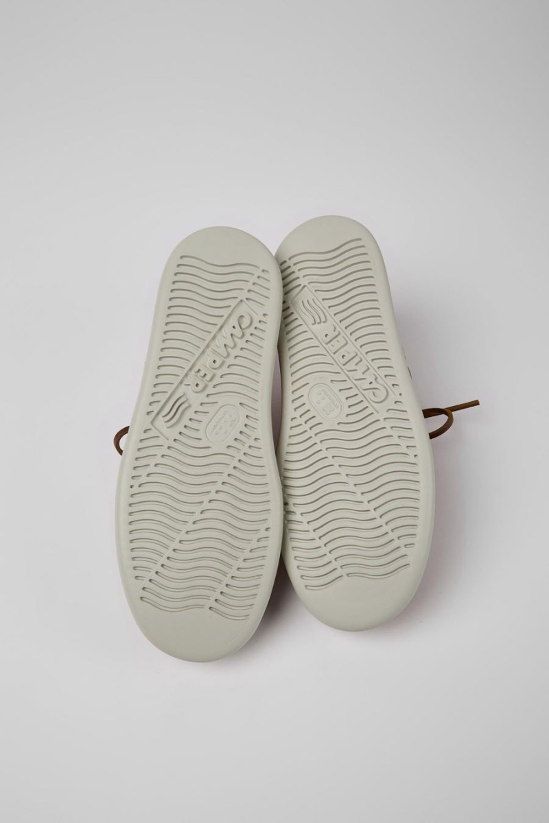 Slip On Camper Runner Recycled Algodon Hombre Rojas | UFVIW-6813