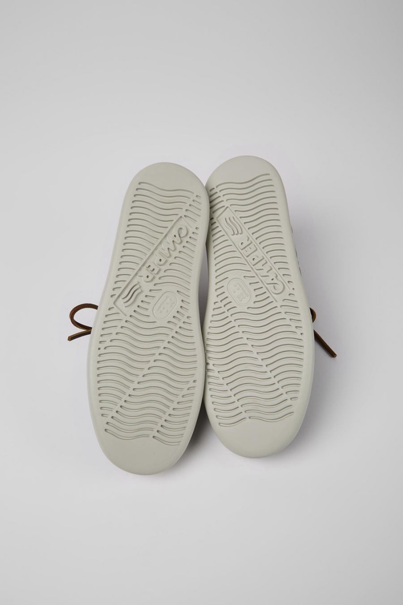 Slip On Camper Runner Recycled Algodon Hombre Azules | VKWDB-7314