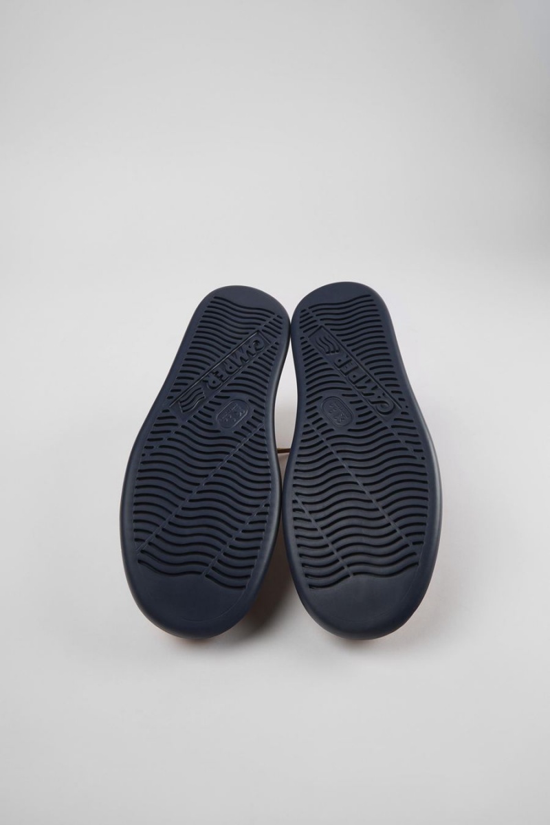 Slip On Camper Runner Textil Hombre Marrones | XCNIL-5976