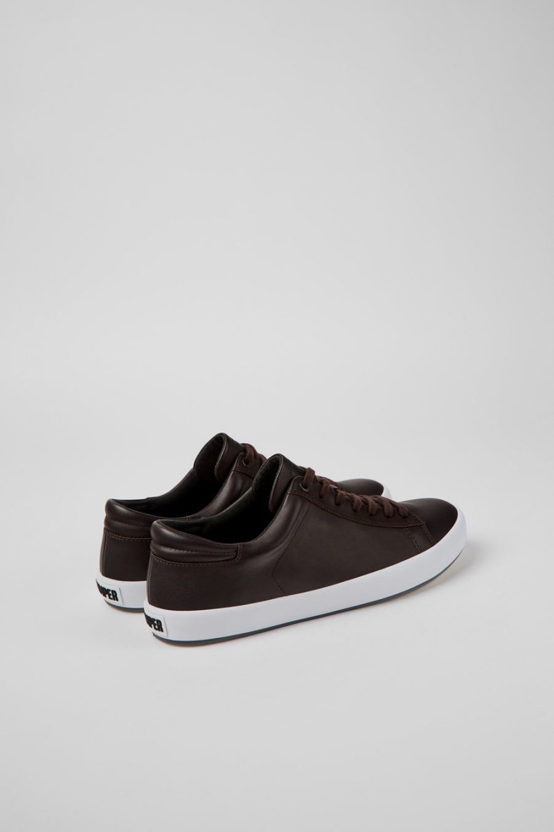Zapatillas Camper Andratx Cuero Hombre Marrones | FGPXI-4328