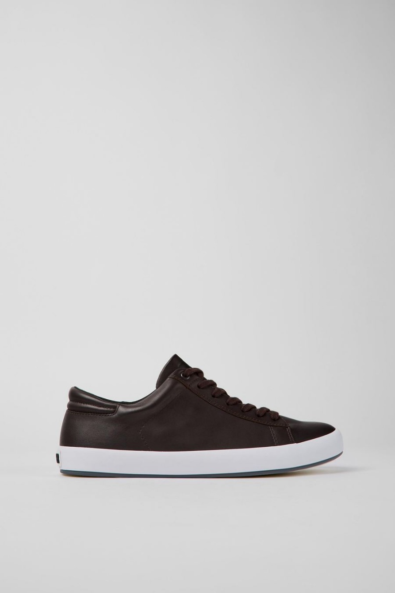 Zapatillas Camper Andratx Cuero Hombre Marrones | FGPXI-4328