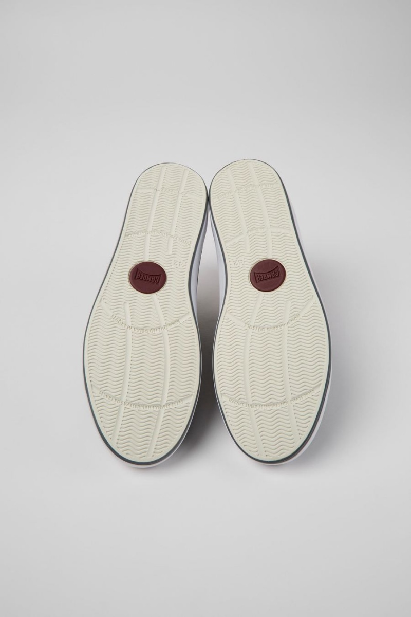 Zapatillas Camper Andratx Cuero Nubuck Hombre Azules | IPQEM-0927