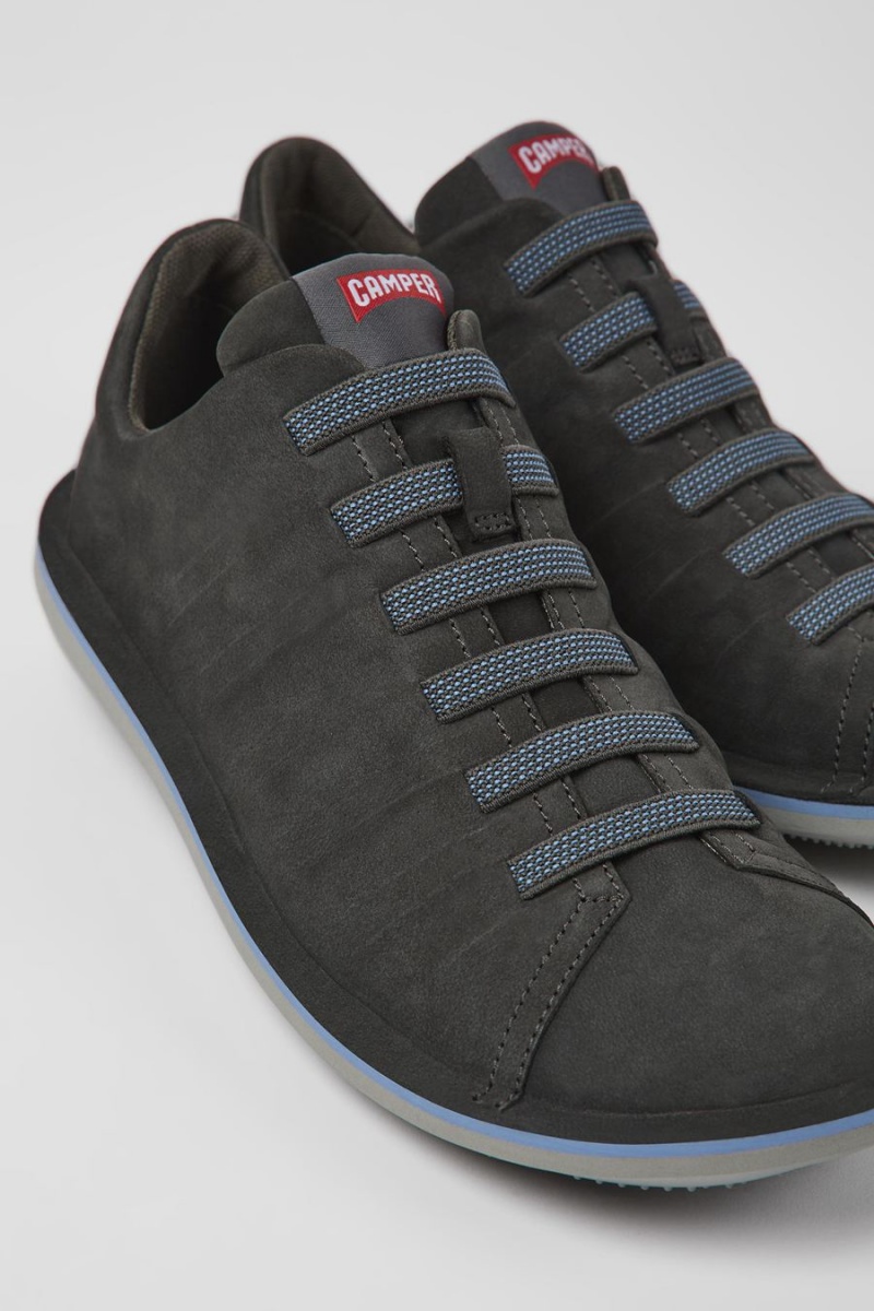 Zapatillas Camper Beetle Nubuck Hombre Gris | RMBTI-9037