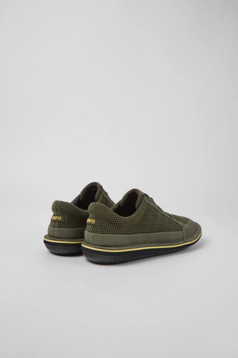 Zapatillas Camper Beetle Textil Nubuck Hombre Verde | RLNOI-1953