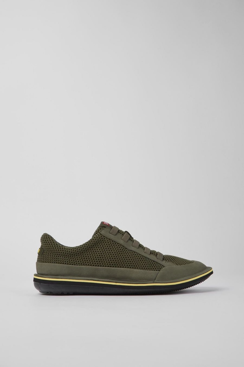 Zapatillas Camper Beetle Textil Nubuck Hombre Verde | RLNOI-1953