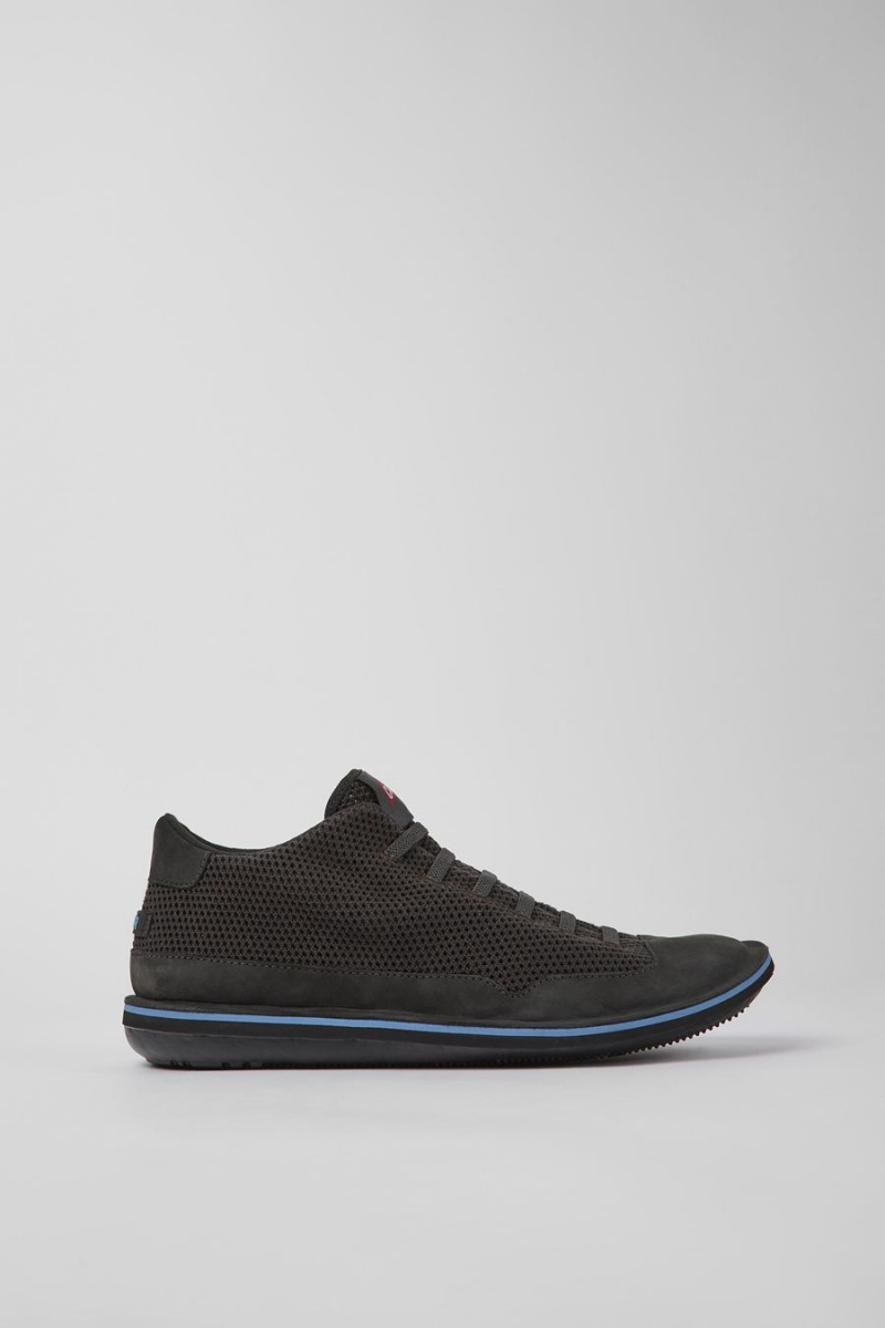 Zapatillas Camper Beetle Textil Nubuck Hombre Gris | XNVEW-9351
