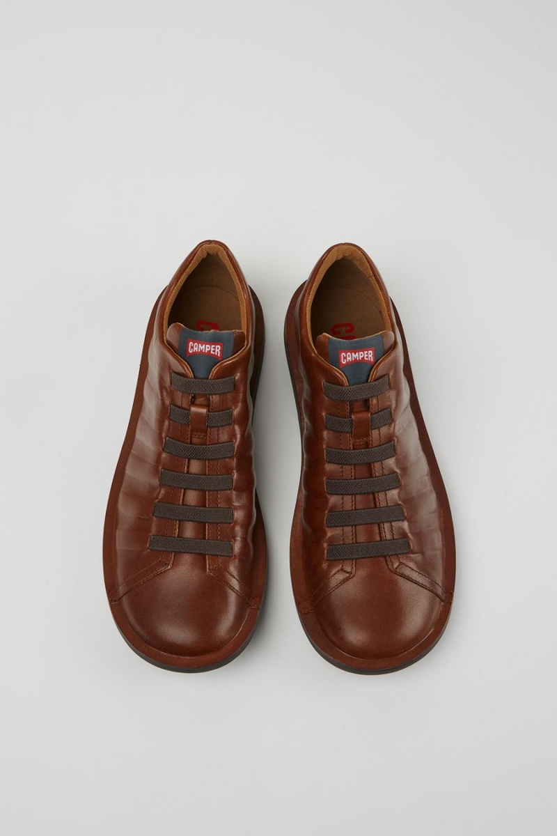 Zapatillas Camper Beetle Weight Hombre Marrones | CTQAZ-0153