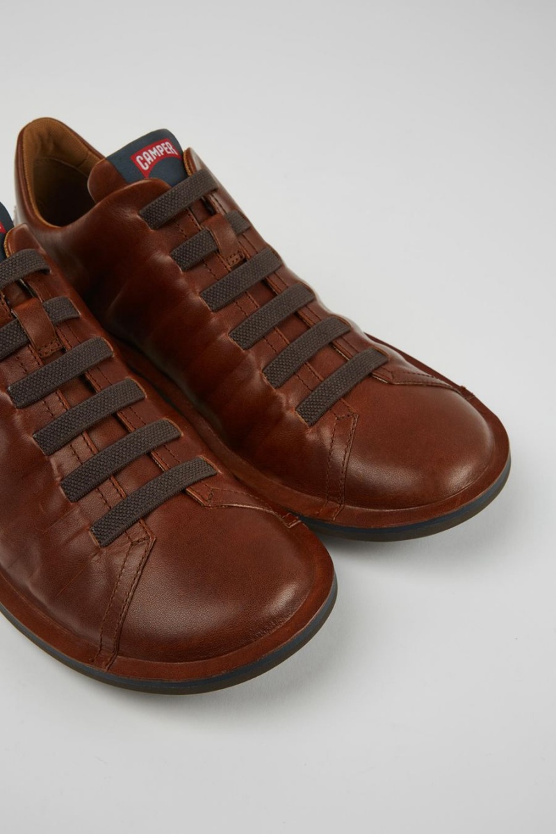 Zapatillas Camper Beetle Weight Hombre Marrones | CTQAZ-0153