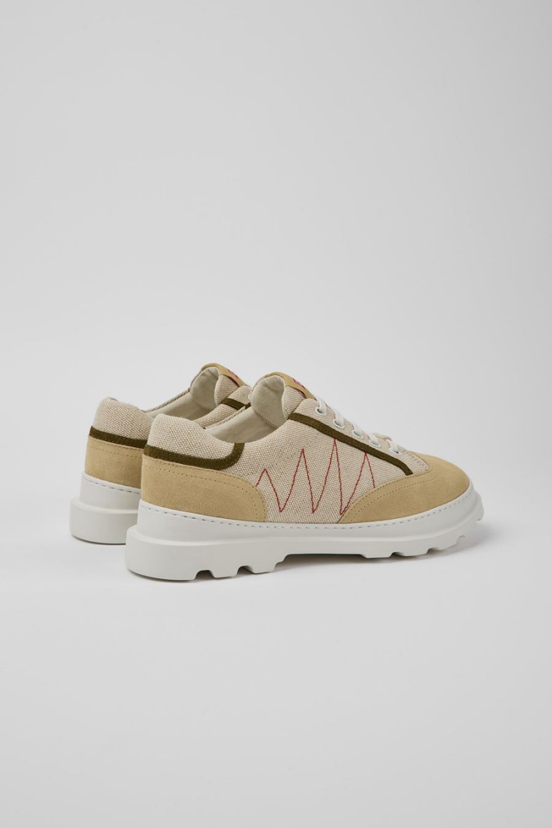 Zapatillas Camper Brutus Hombre Beige | ASEBY-6051