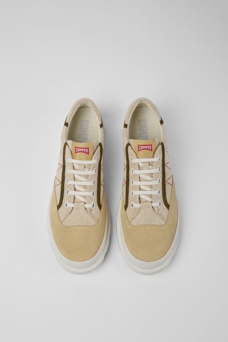 Zapatillas Camper Brutus Hombre Beige | ASEBY-6051