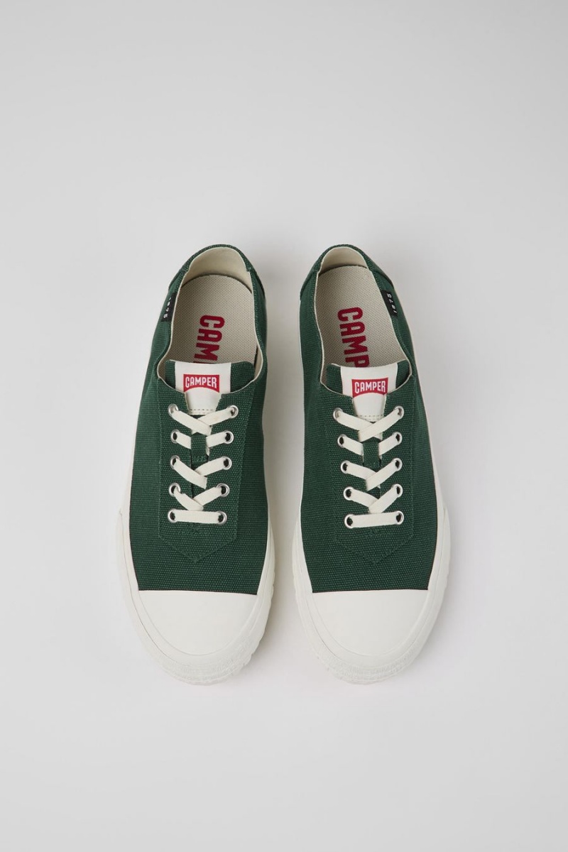 Zapatillas Camper Camaleon Recycled Algodon Hombre Verde | VDZJO-8230