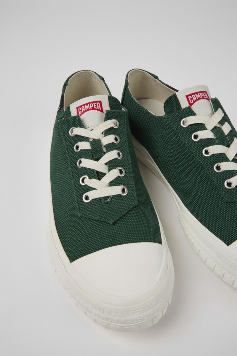 Zapatillas Camper Camaleon Recycled Algodon Hombre Verde | VDZJO-8230