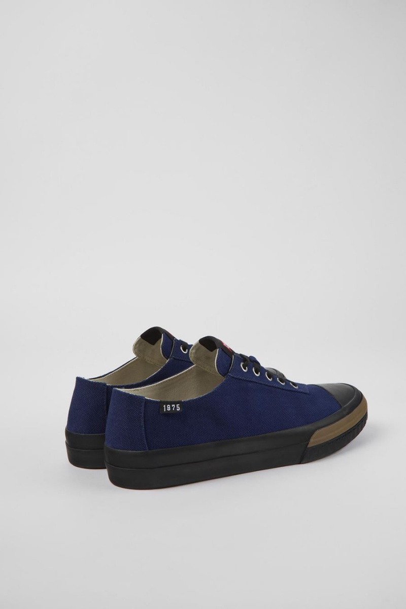 Zapatillas Camper Camaleon Recycled Algodon Hombre Azules | YHNFG-8965