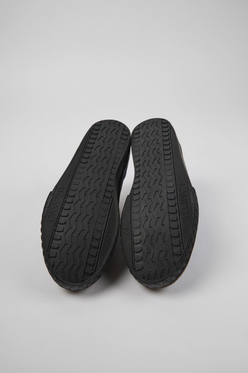 Zapatillas Camper Camaleon Recycled Algodon Hombre Azules | YHNFG-8965