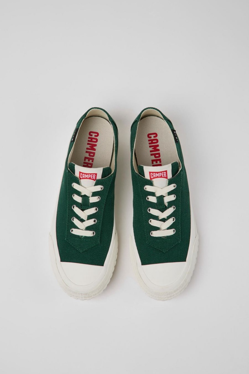 Zapatillas Camper Camaleon Recycled Algodon Mujer Verde | JPNQG-8601