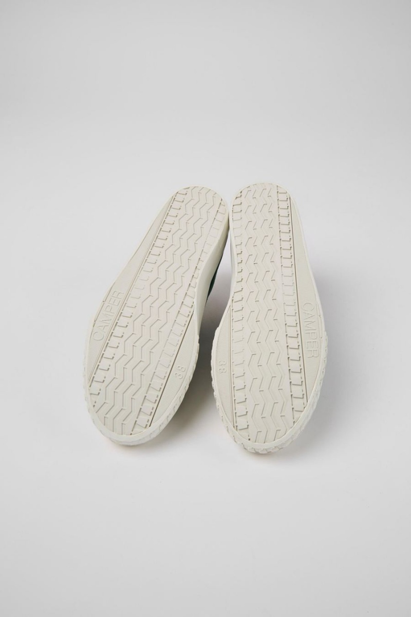 Zapatillas Camper Camaleon Recycled Algodon Mujer Verde | JPNQG-8601