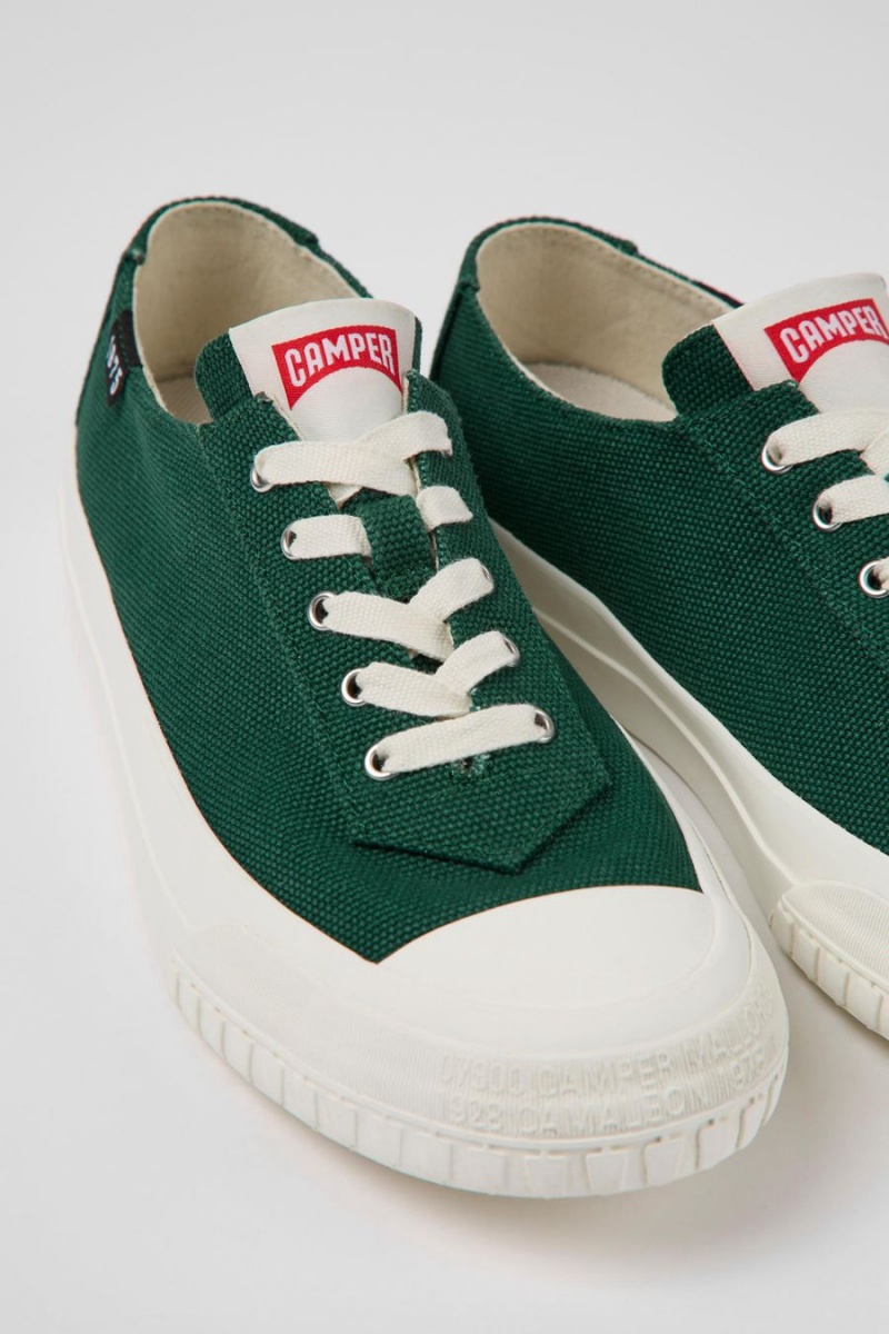 Zapatillas Camper Camaleon Recycled Algodon Mujer Verde | JPNQG-8601
