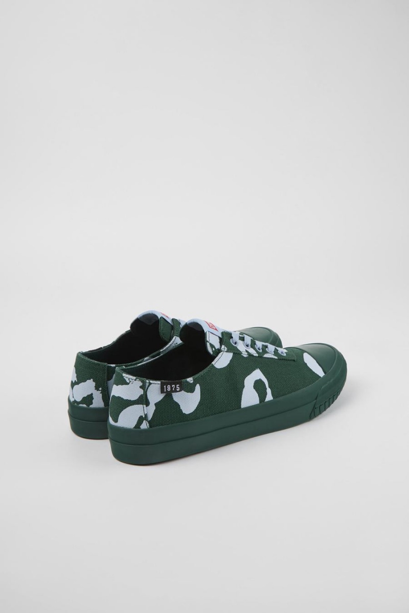 Zapatillas Camper Camaleon Recycled Algodon Hombre Verde | JUBSQ-0268