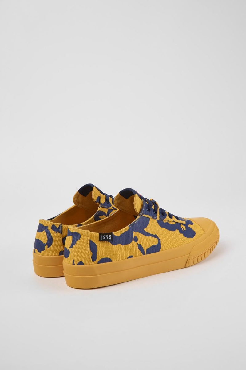 Zapatillas Camper Camaleon Recycled Algodon Hombre Amarillo | LKQZR-8327