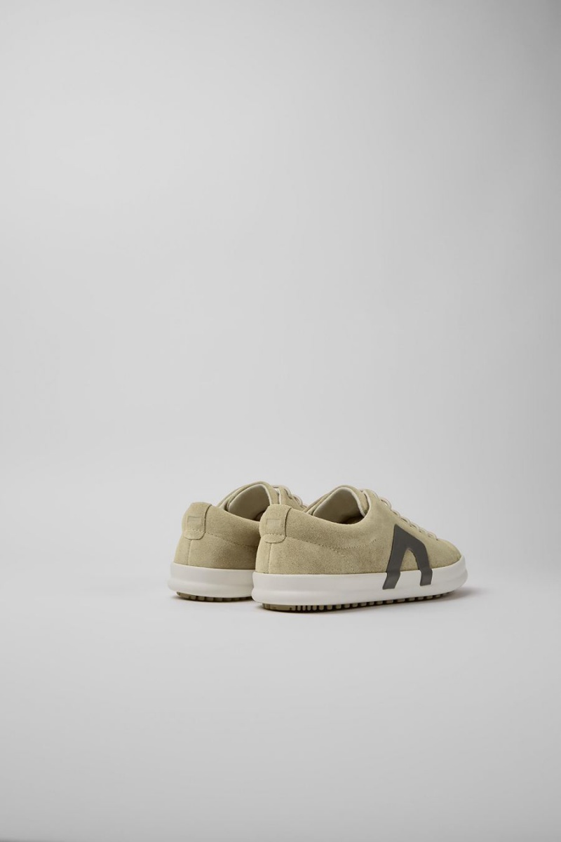 Zapatillas Camper Chasis Nubuck Hombre Beige | NBHCO-3829