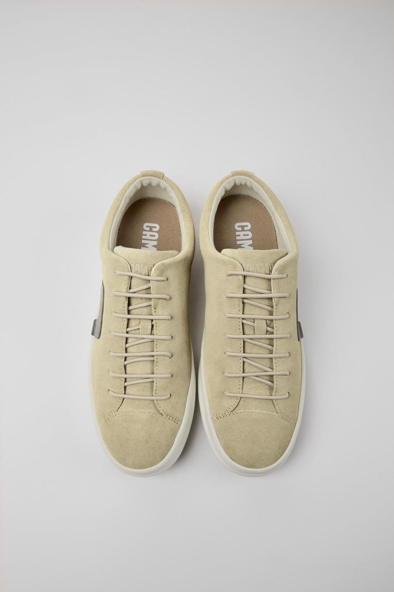 Zapatillas Camper Chasis Nubuck Hombre Beige | NBHCO-3829
