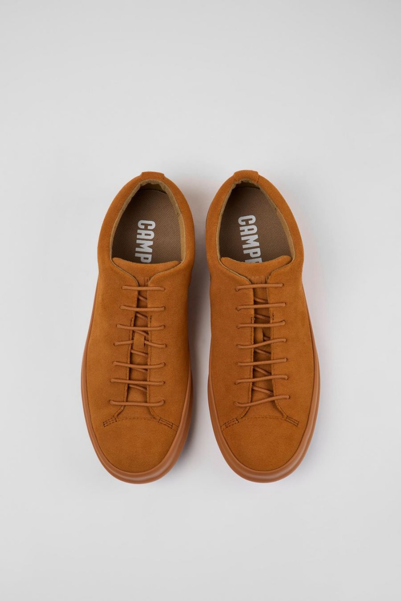 Zapatillas Camper Chasis Nubuck Hombre Marrones | YGBCI-2047