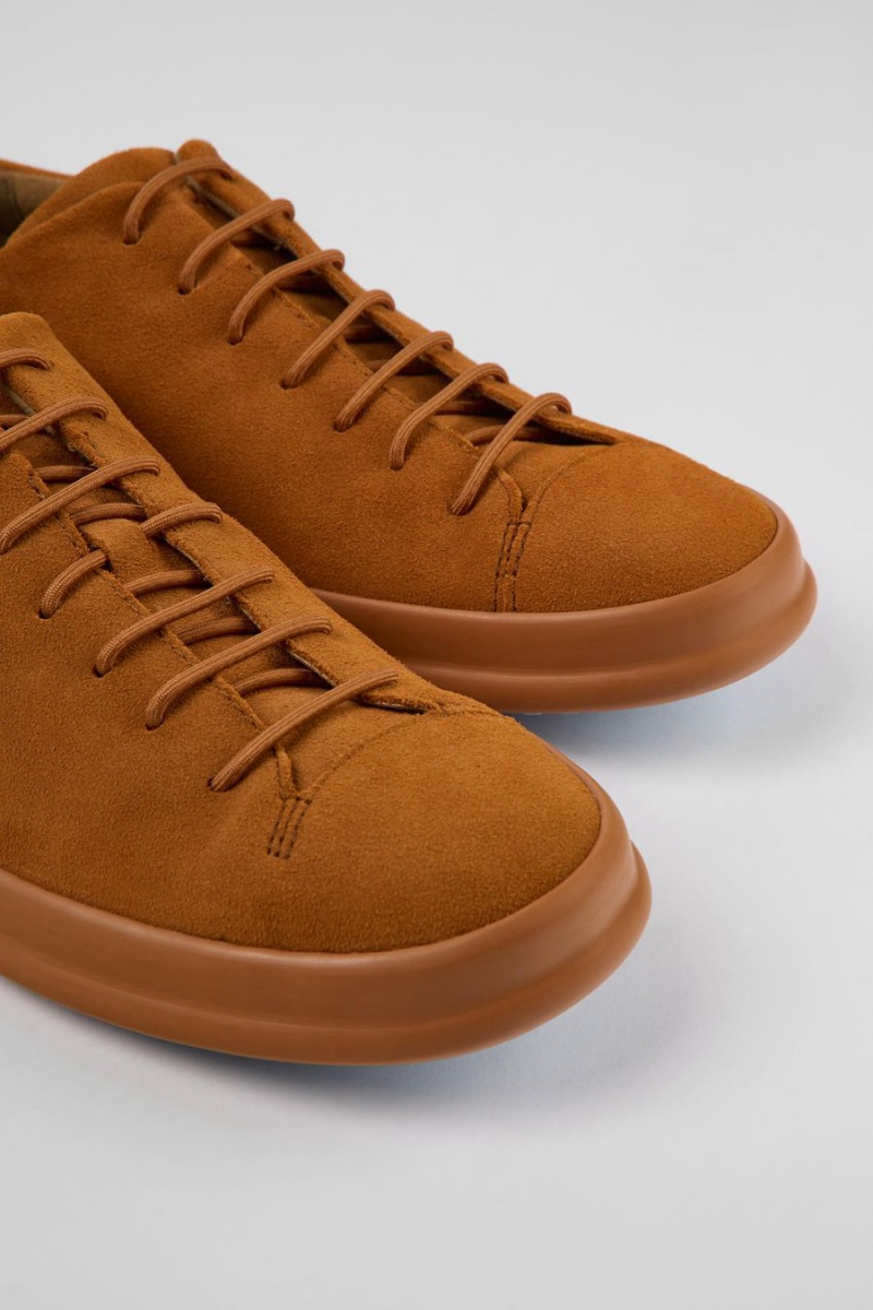 Zapatillas Camper Chasis Nubuck Hombre Marrones | YGBCI-2047