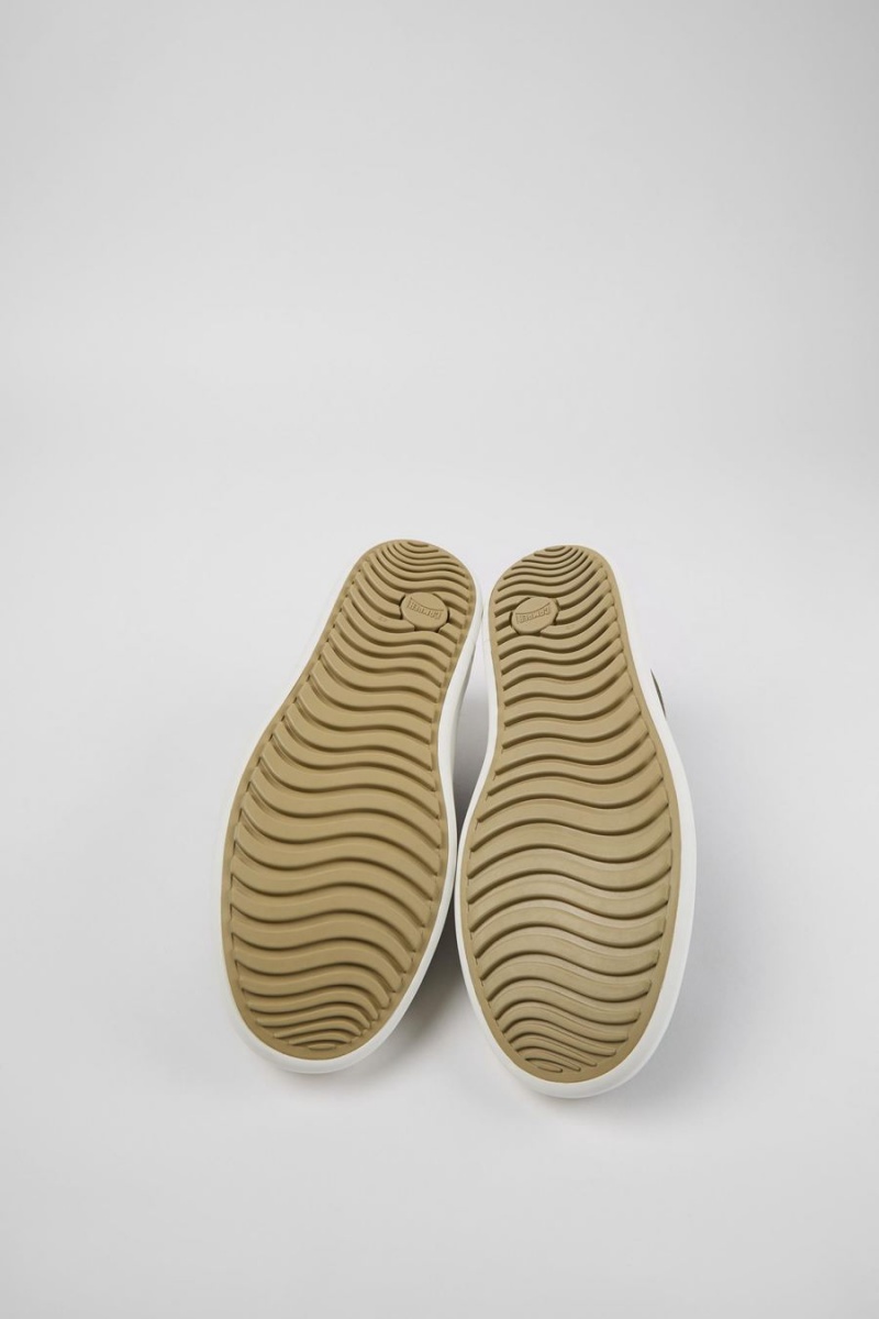 Zapatillas Camper Chasis Nubuck Hombre Verde | GLUBY-2409