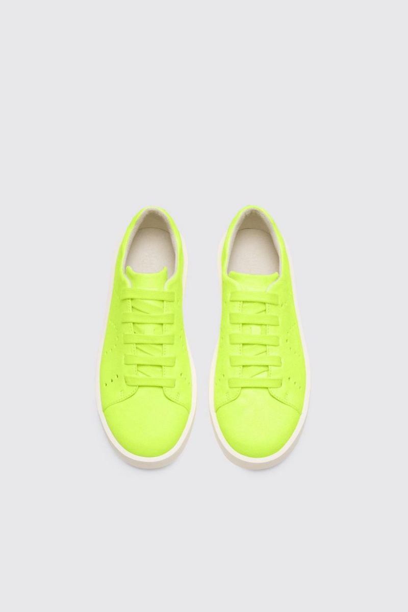 Zapatillas Camper Courb Neon Mujer Amarillo | QADMC-9785