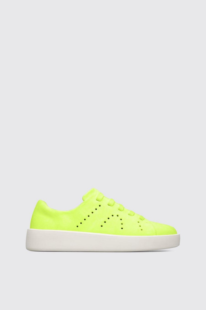 Zapatillas Camper Courb Neon Mujer Amarillo | QADMC-9785