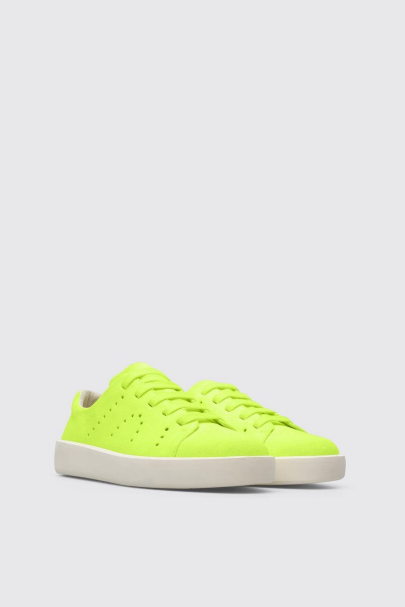 Zapatillas Camper Courb Neon Mujer Amarillo | QADMC-9785