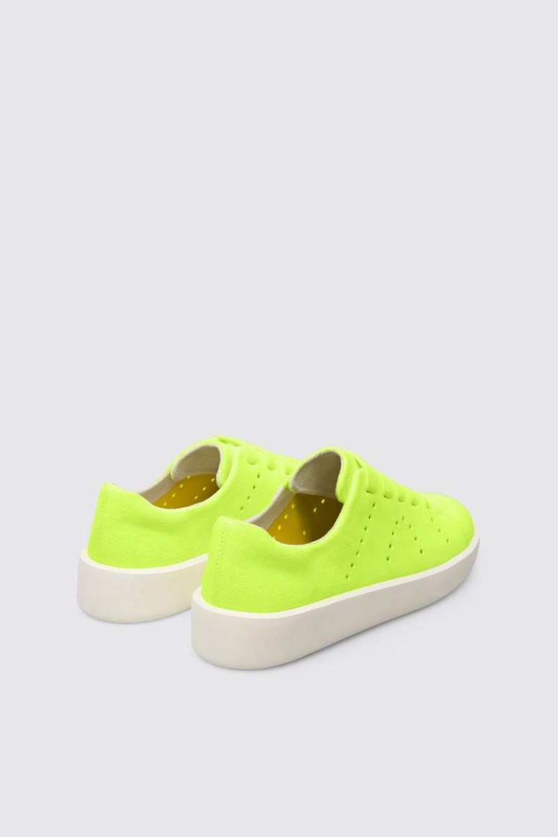 Zapatillas Camper Courb Neon Mujer Amarillo | QADMC-9785