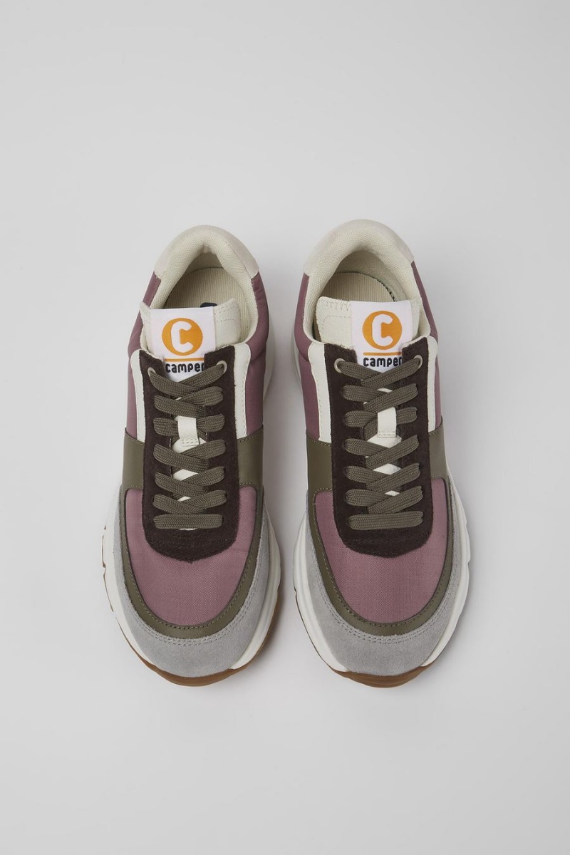 Zapatillas Camper Drift Cuero Textil Mujer Multicolor | MCEIT-0619