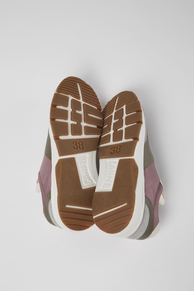 Zapatillas Camper Drift Cuero Textil Mujer Multicolor | MCEIT-0619