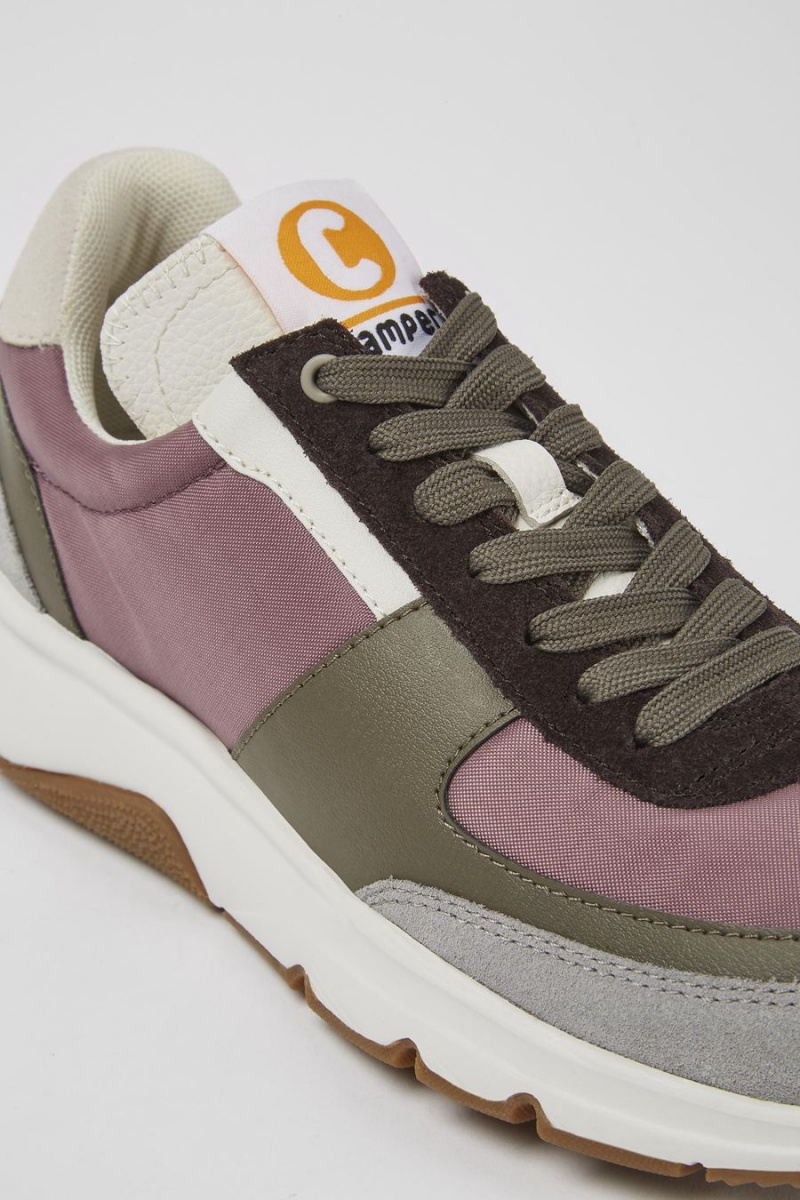 Zapatillas Camper Drift Cuero Textil Mujer Multicolor | MCEIT-0619
