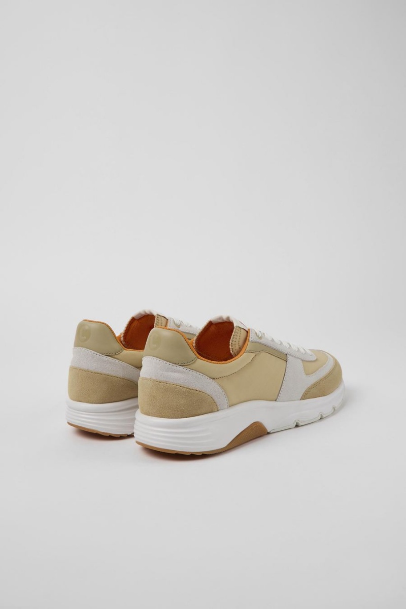 Zapatillas Camper Drift Nubuck Hombre Beige | XEUIG-4623