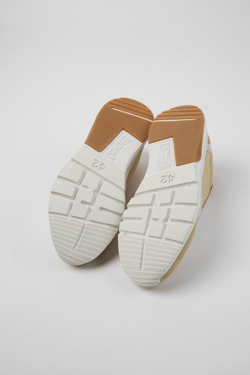 Zapatillas Camper Drift Nubuck Hombre Beige | XEUIG-4623