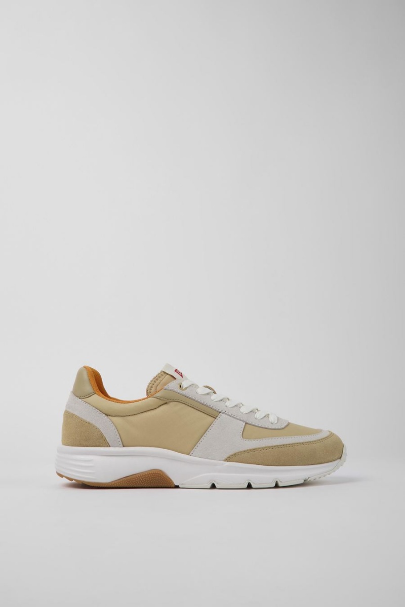 Zapatillas Camper Drift Nubuck Hombre Beige | XEUIG-4623