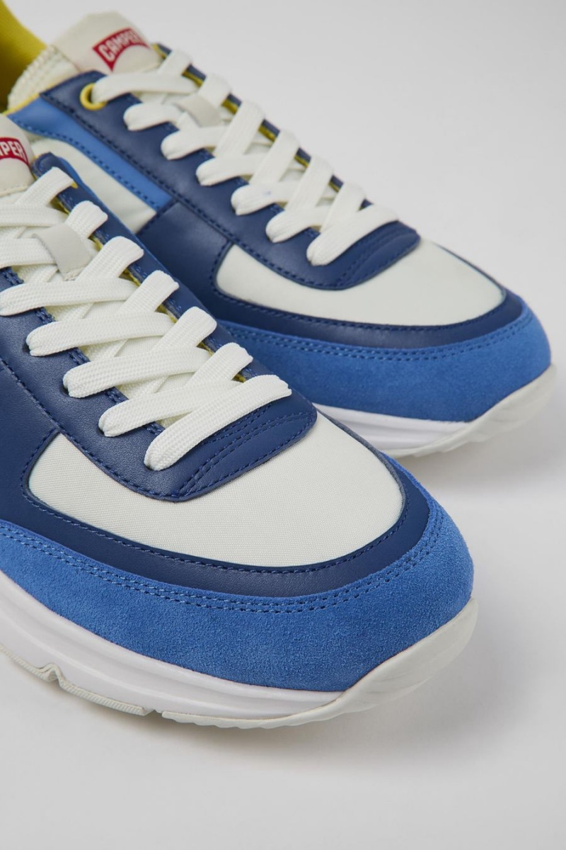 Zapatillas Camper Drift Recycled Polyester Hombre Azules | KNTPL-2935