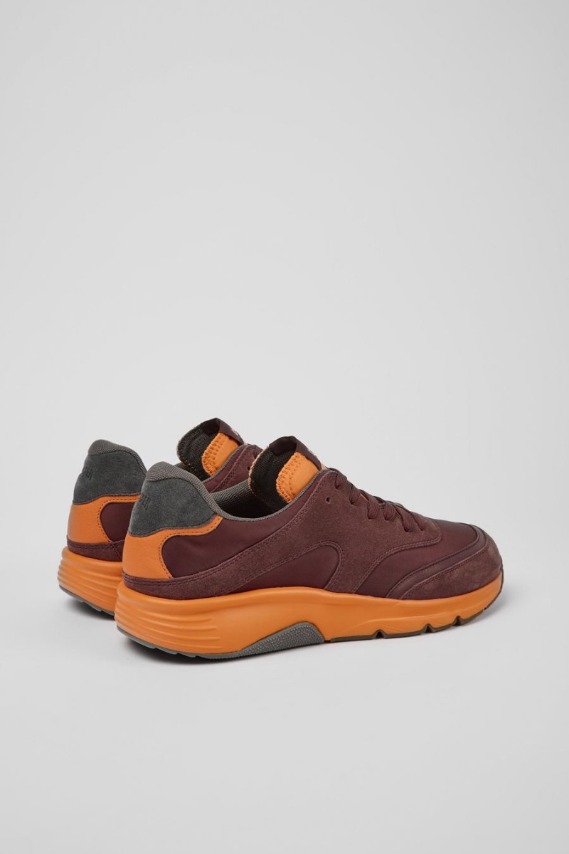 Zapatillas Camper Drift Textil Hombre Burdeos | AWBDQ-0783