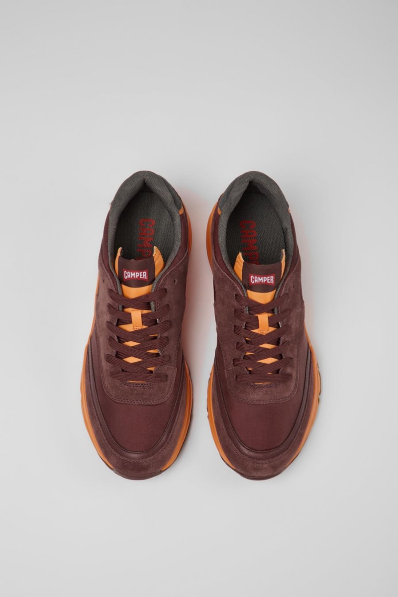 Zapatillas Camper Drift Textil Hombre Burdeos | AWBDQ-0783