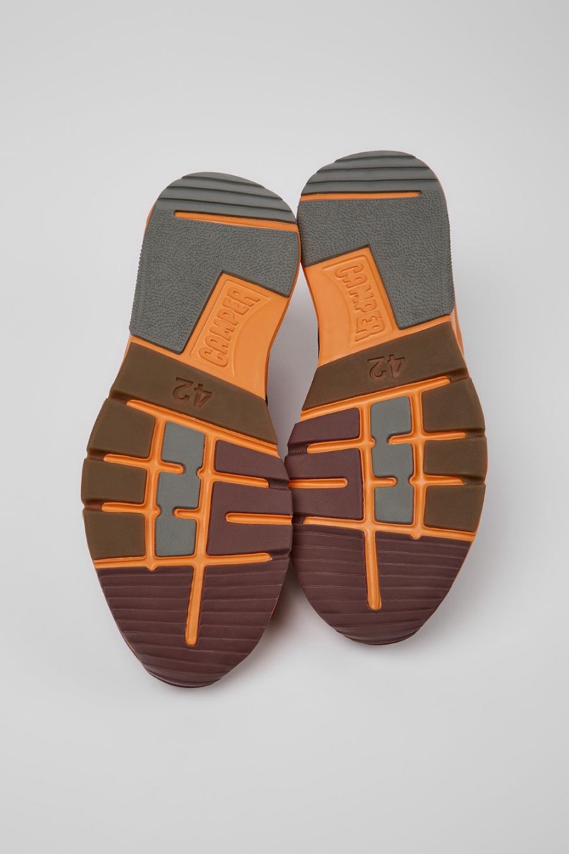 Zapatillas Camper Drift Textil Hombre Burdeos | AWBDQ-0783
