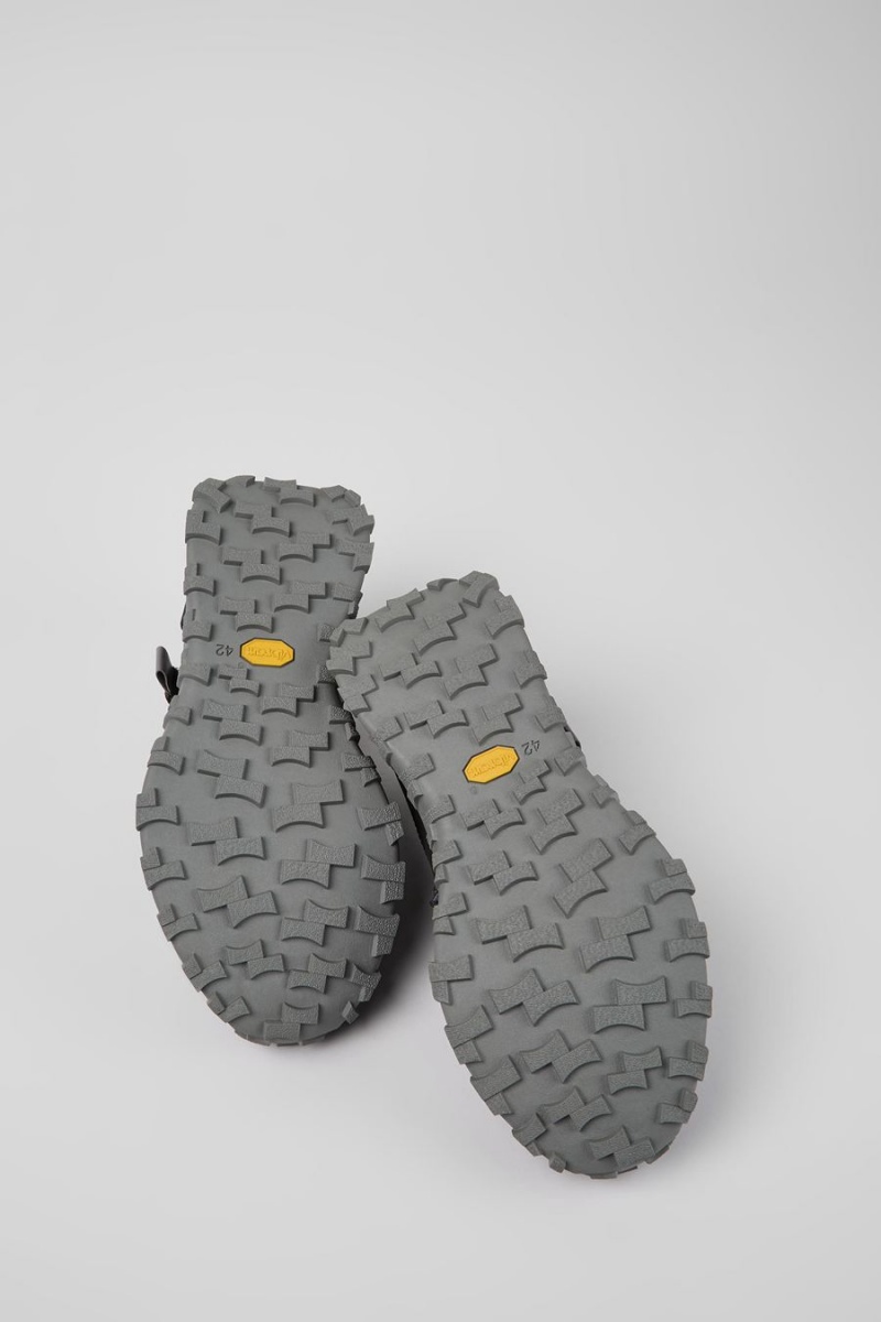Zapatillas Camper Drift Trail Textil Nubuck Hombre Negras | PXQDG-4153