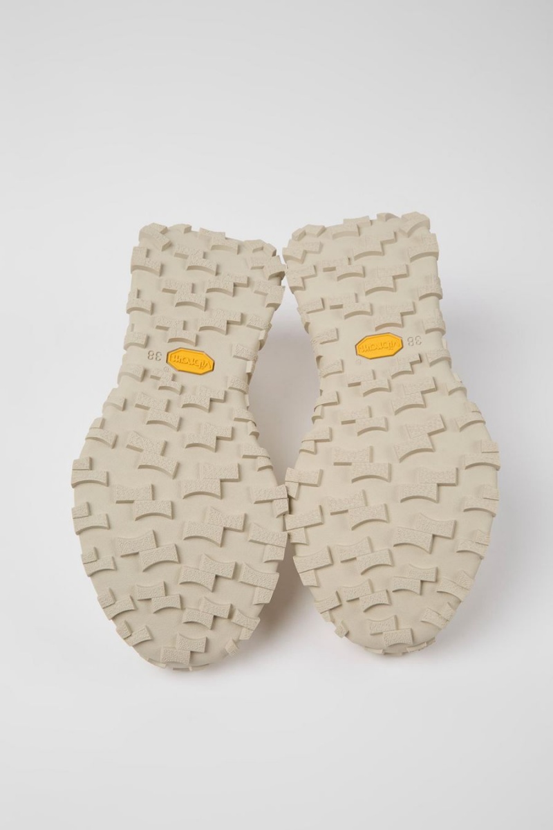 Zapatillas Camper Drift Trail Textil Nubuck Mujer Blancas | PKBQA-3258