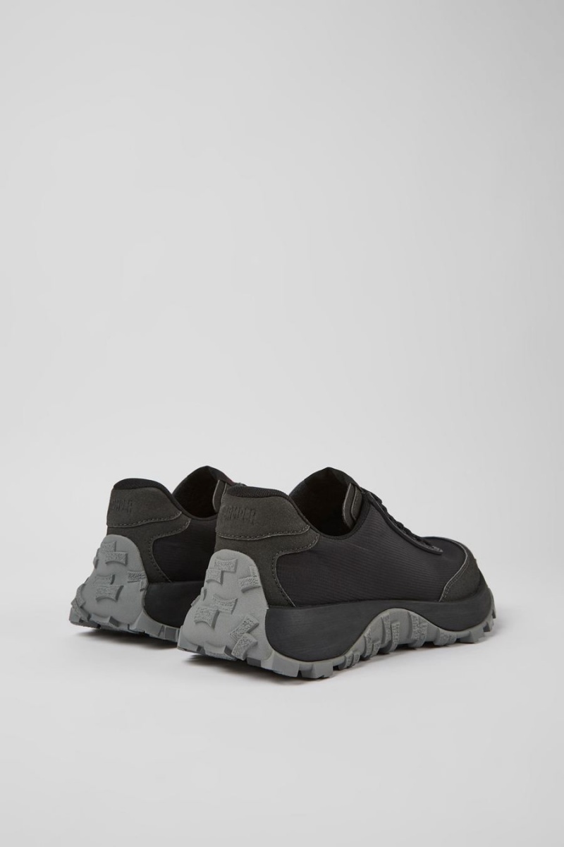 Zapatillas Camper Drift Trail Textil Nubuck Mujer Negras | RTOWA-2745