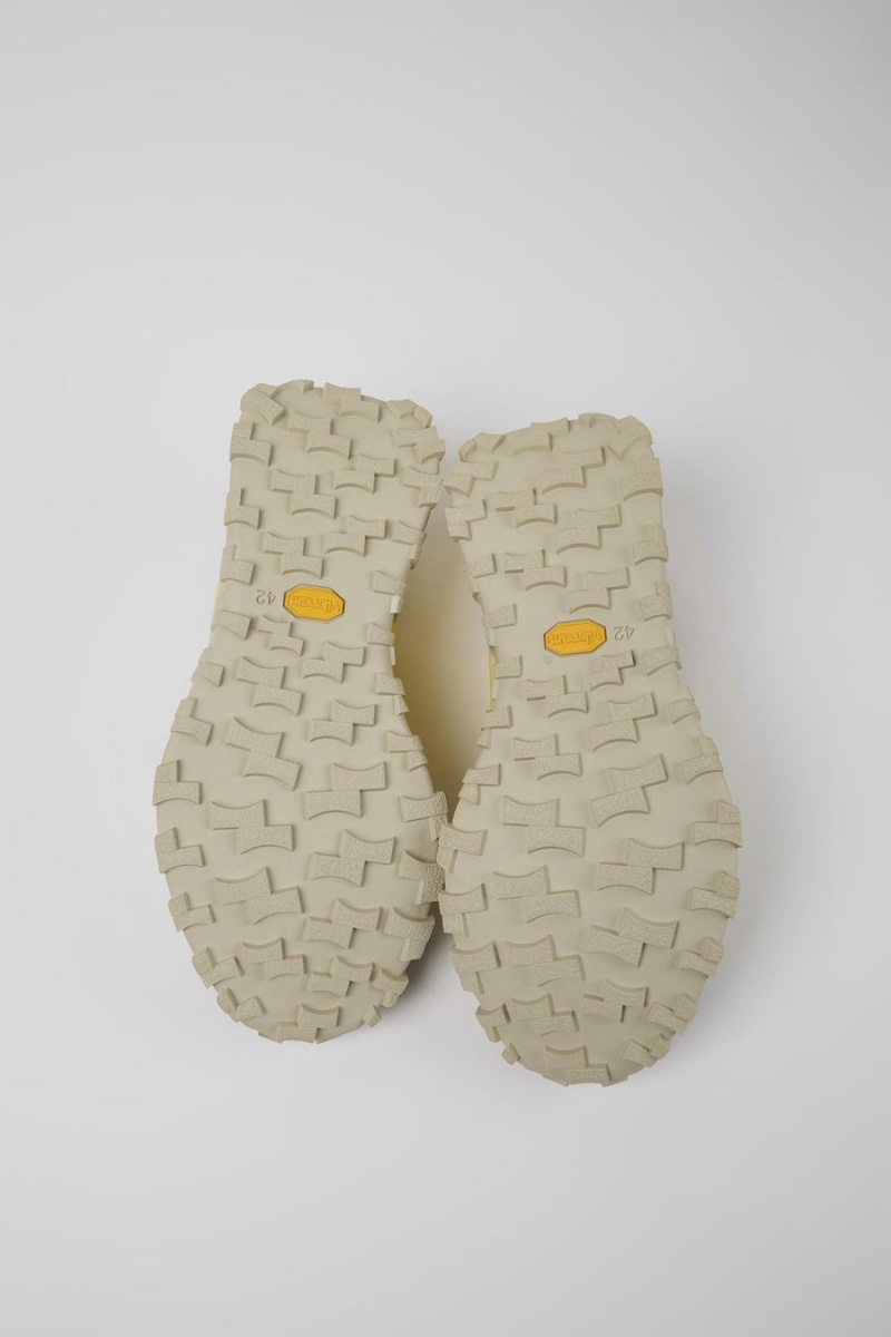 Zapatillas Camper Drift Trail Textil Nubuck Hombre Amarillo | ZUFCA-1029