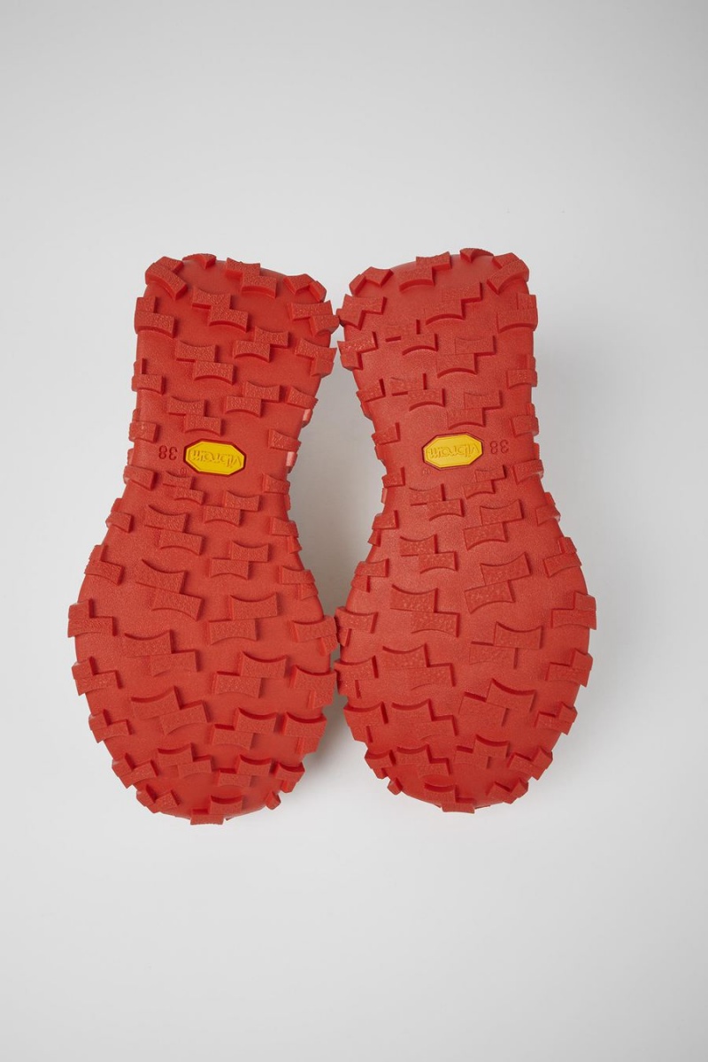 Zapatillas Camper Drift Trail Vibram Recycled Pet Nubuck Mujer Blancas | MIRTZ-8743