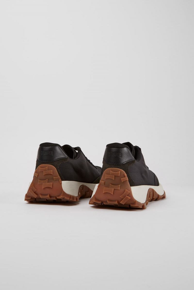 Zapatillas Camper Drift Trail Vibram Textil Nubuck Hombre Verde | GWSYN-9672