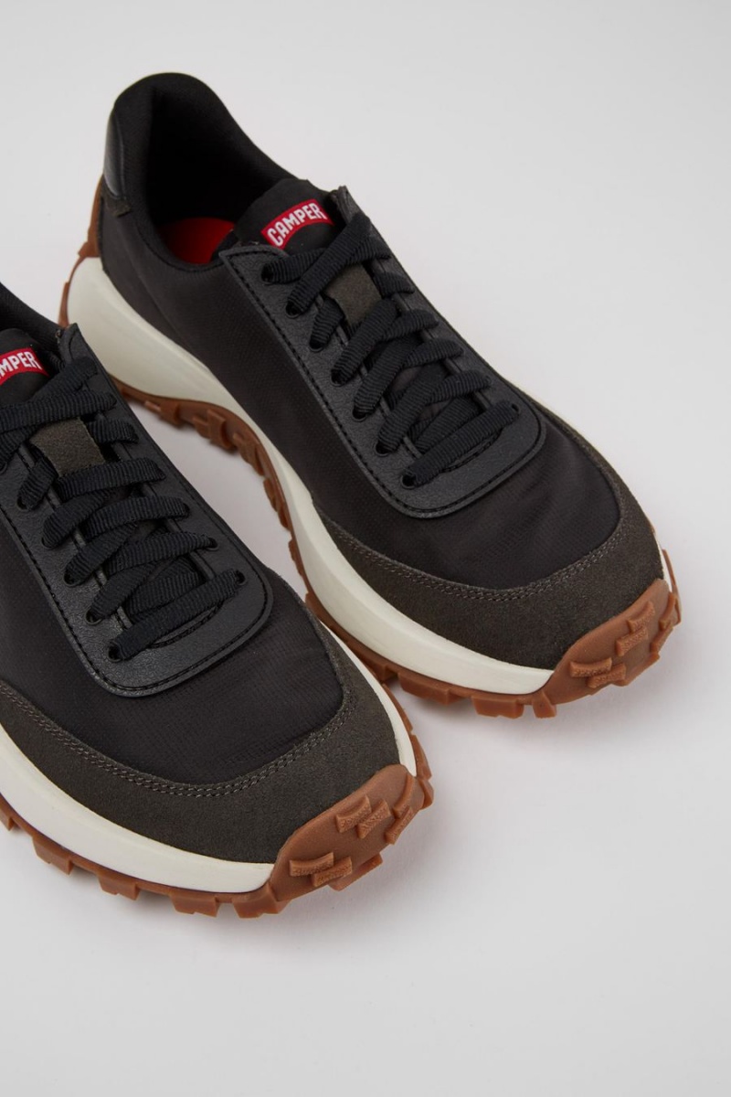 Zapatillas Camper Drift Trail Vibram Textil Nubuck Hombre Verde | GWSYN-9672